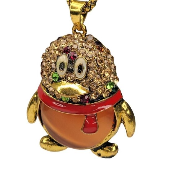 Bird Pendant Necklace Statement Necklace Long Sweater Necklace - Picture 4 of 12